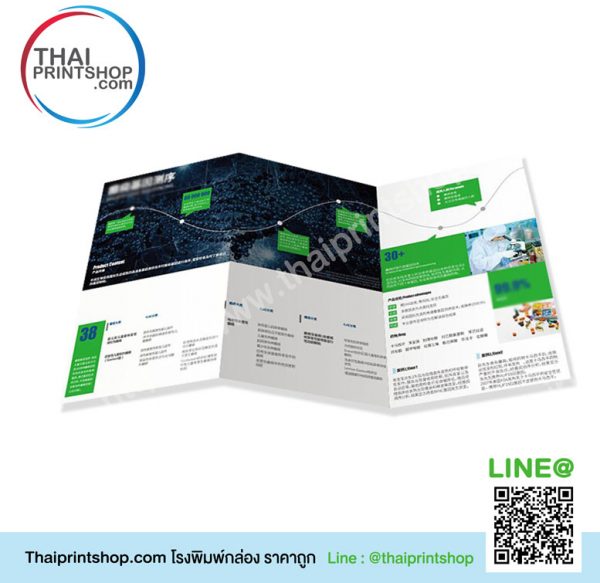 แผ่นพับ a4 ราคาถูก