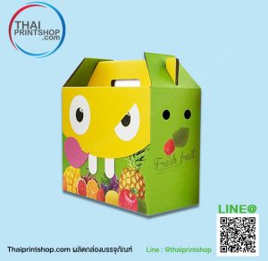 กล่องกระดาษ มีหูหิ้ว 08