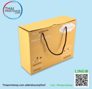 กล่องกระดาษ มีหูหิ้ว 06
