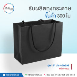 สั่งทําถุงกระดาษ 100 ใบ