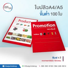 ปริ้นใบปลิวด่วน