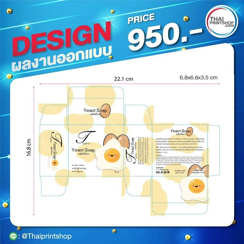 ผลงานออกแบบกล่อง