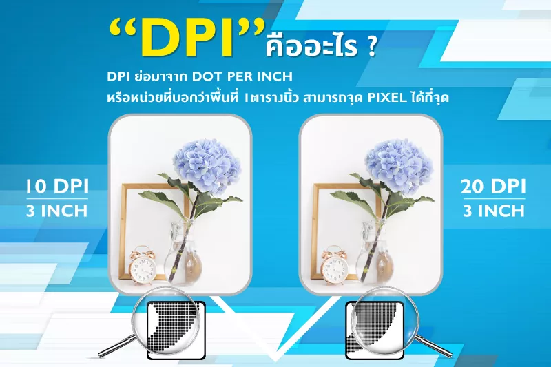 DPI คืออะไร ทำไมต้องให้ความสำคัญสำหรับส่งไฟล์ให้โรงพิมพ์ และวิธีตรวจสอบขนาดของไฟล์ - 2