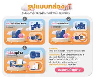 รูปแบบ กล่องบรรจุภัณฑ์ กล่องแพคเกจจิ้ง กล่องฝาเสียบก้นเสีบ,กล่องฝาเสียบก้นขัด,