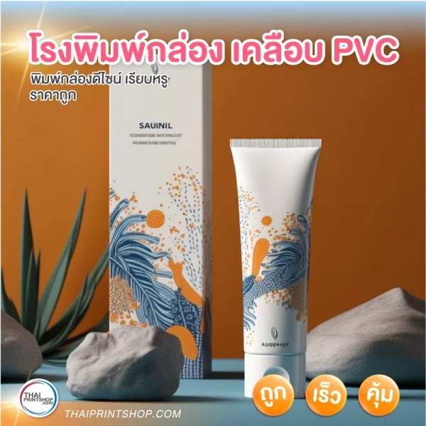 โรงพิมพ์กล่อง เคลือบ PVC - 2