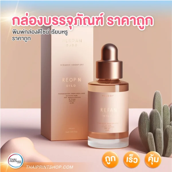 กล่องบรรจุภัณฑ์ ราคาถูก