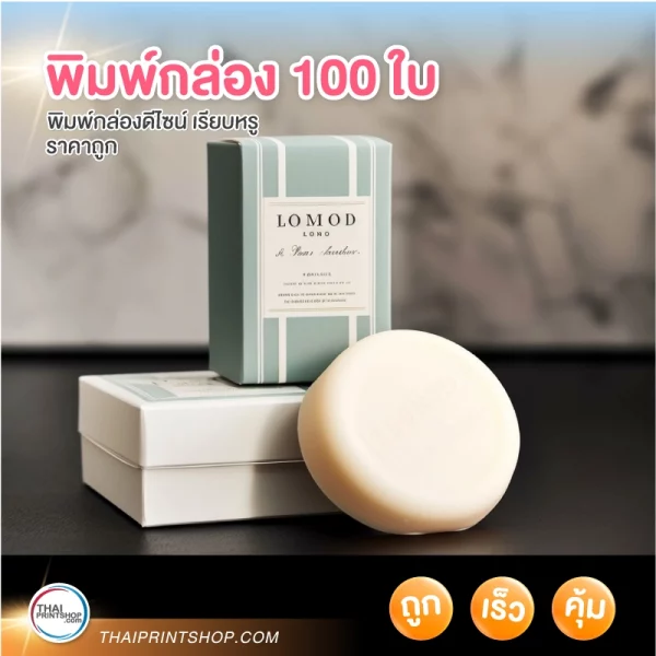 พิมพ์กล่อง 100 ใบ - 02